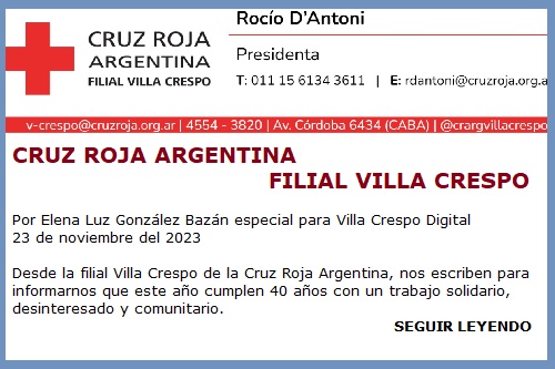 CRUZ ROJA VILLA CRESPO